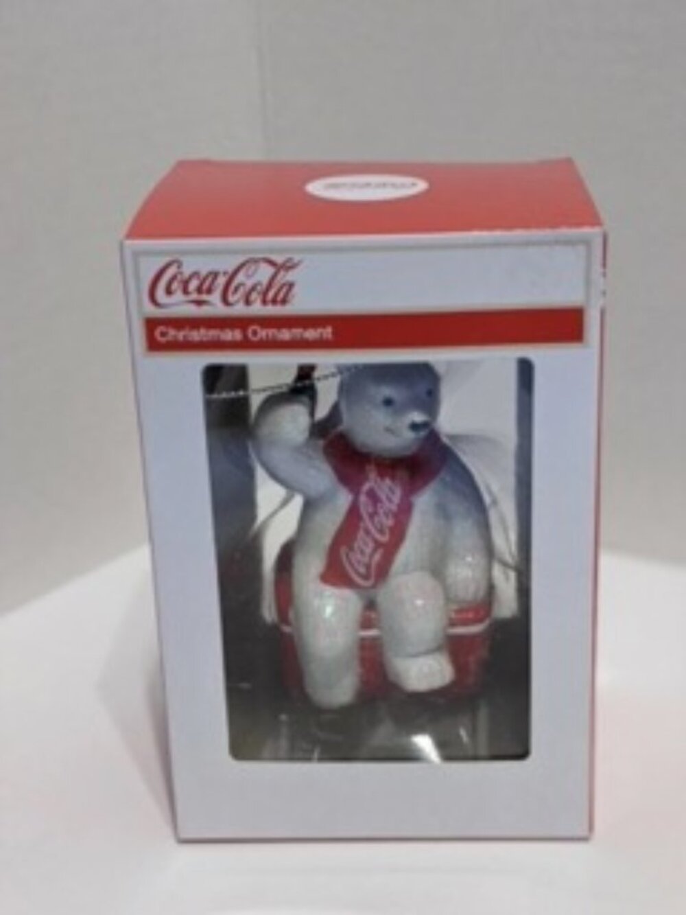 Coca Cola Polar Bear Ornament NEW